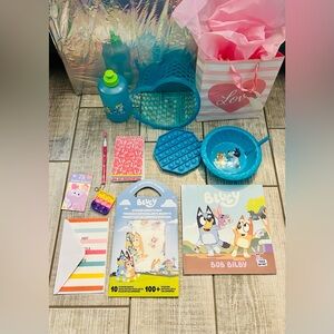 BIG Bluey Valentine’s Day Gift Basket Bundle Lot NWT